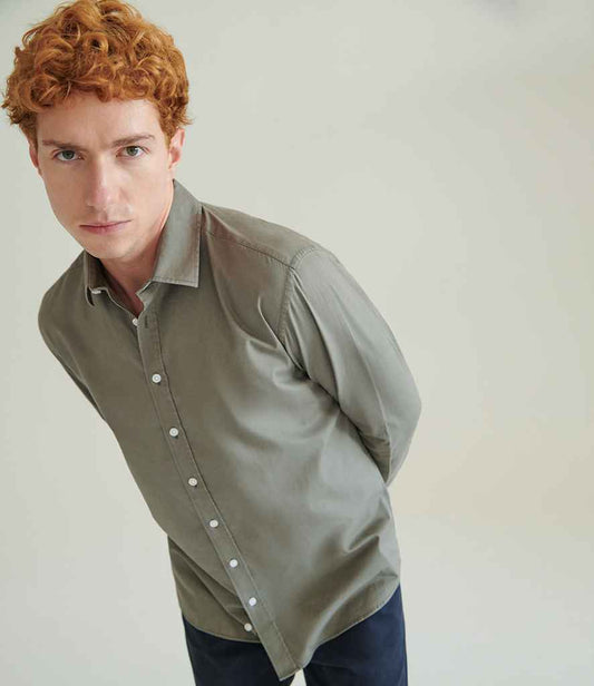 Front Row Casual Long Sleeve Shirt - model image