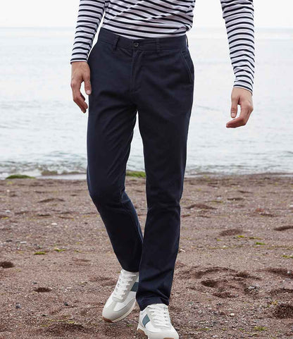 Front Row Stretch Chino Trousers - model image