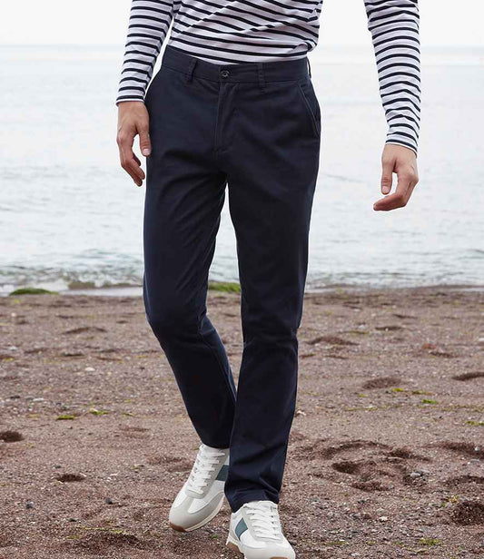 Front Row Stretch Chino Trousers - model image