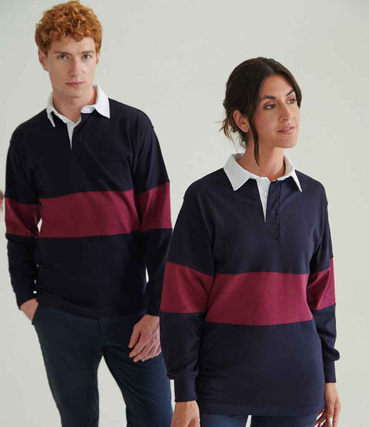 Front Row Panelled Rugby Shirt