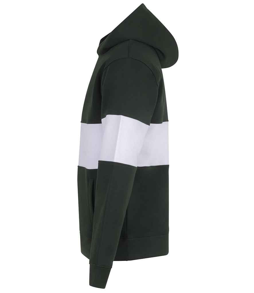 Front Row Heavyweight Panelled Hoodie