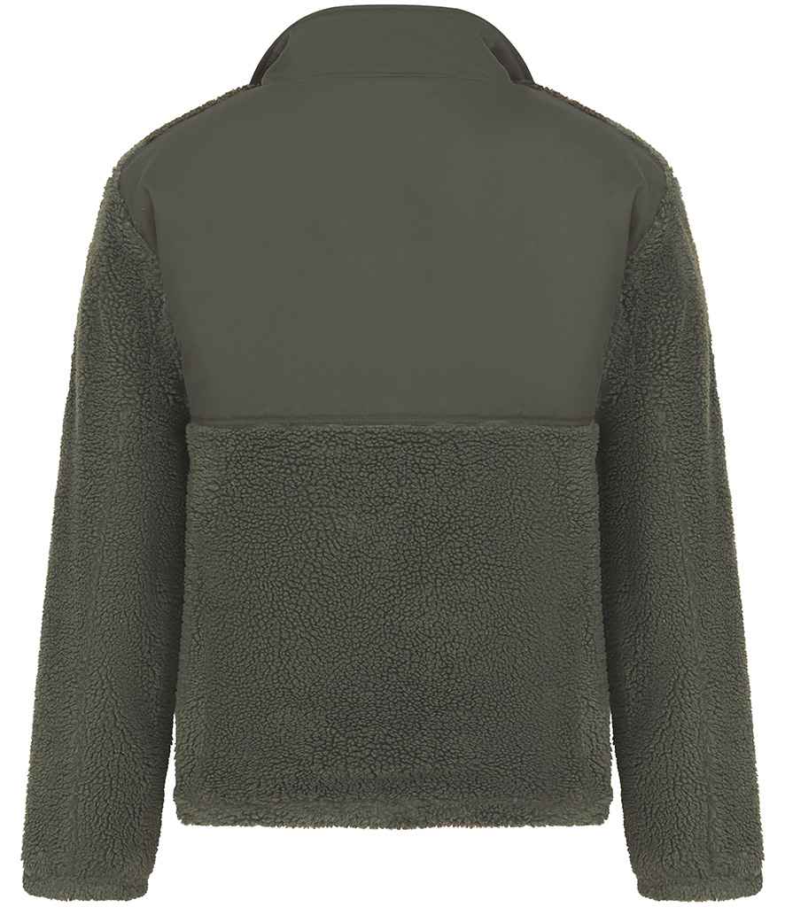 Front Row Recycled Sherpa Fleece Jacket
