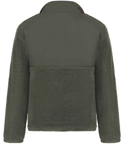 Front Row Recycled Sherpa Fleece Jacket