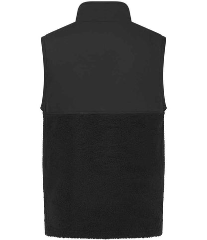 Front Row Recycled Sherpa Gilet