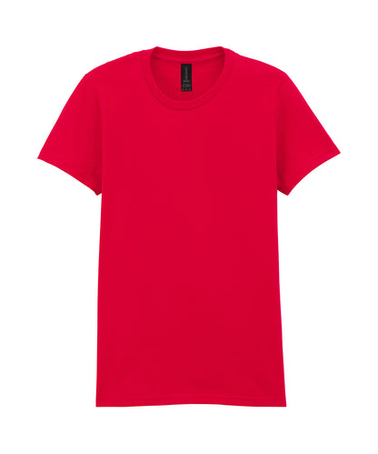 Gildan Softstyle™ midweight women’s t-shirt Red
