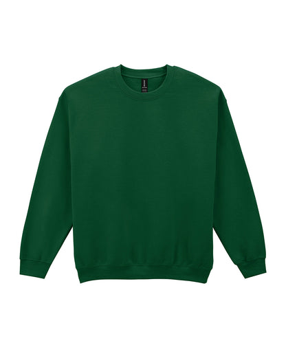 Gildan Heavy Blend™ adult crew neck sweatshirt Fan Dark Green*