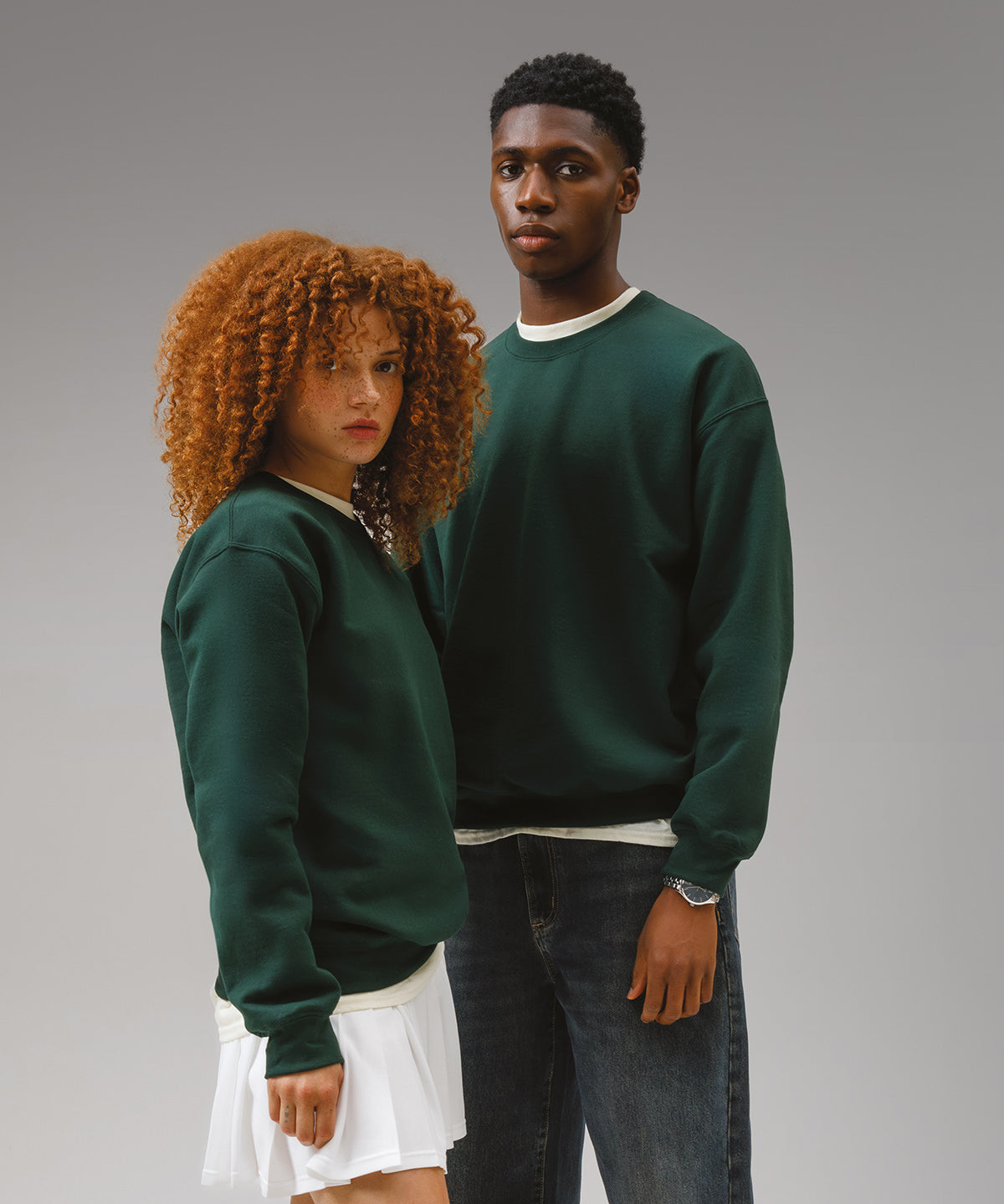Gildan Heavy Blend™ adult crew neck sweatshirt Ash*