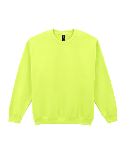 Gildan Heavy Blend™ adult crew neck sweatshirt Safety Green*