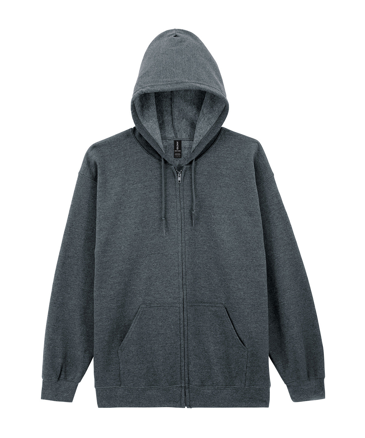 Gildan Heavy Blend™  full-zip hooded sweatshirt Dark Heather*