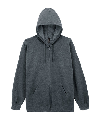 Gildan Heavy Blend™  full-zip hooded sweatshirt Dark Heather*