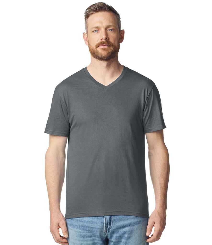 Gildan Gildan SoftStyle® V Neck T-Shirt Charcoal