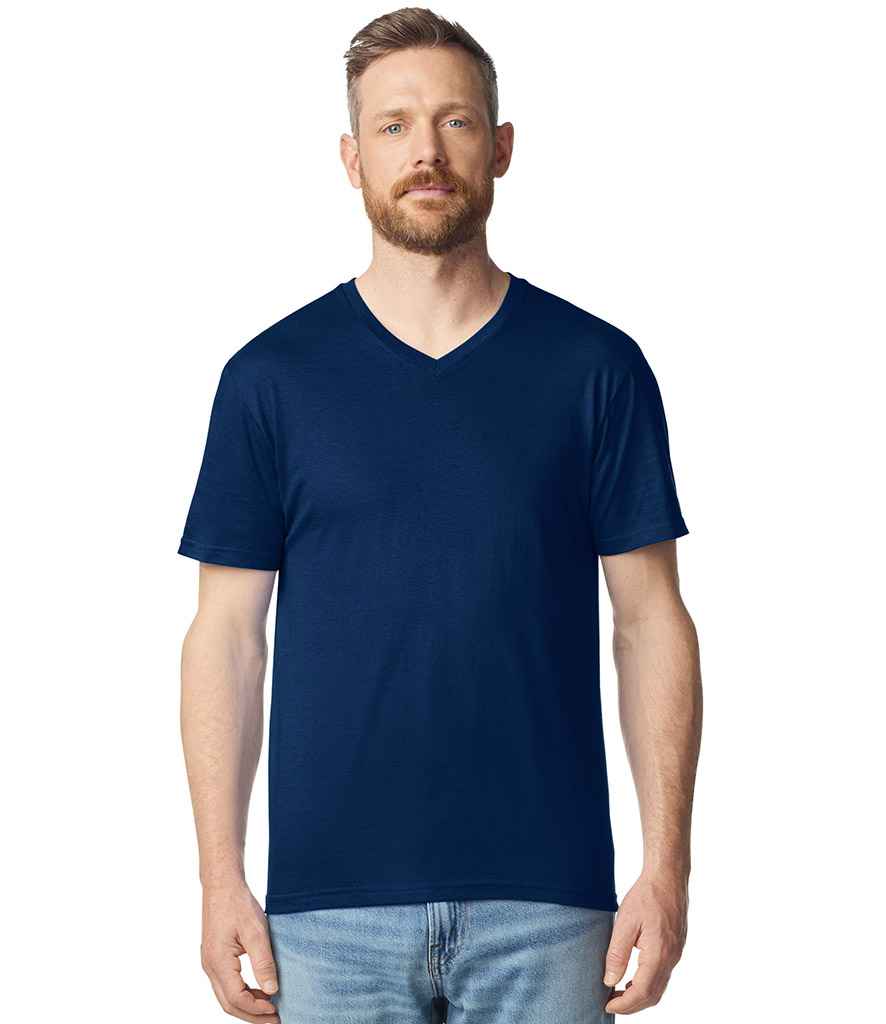 Gildan Gildan SoftStyle® V Neck T-Shirt Navy