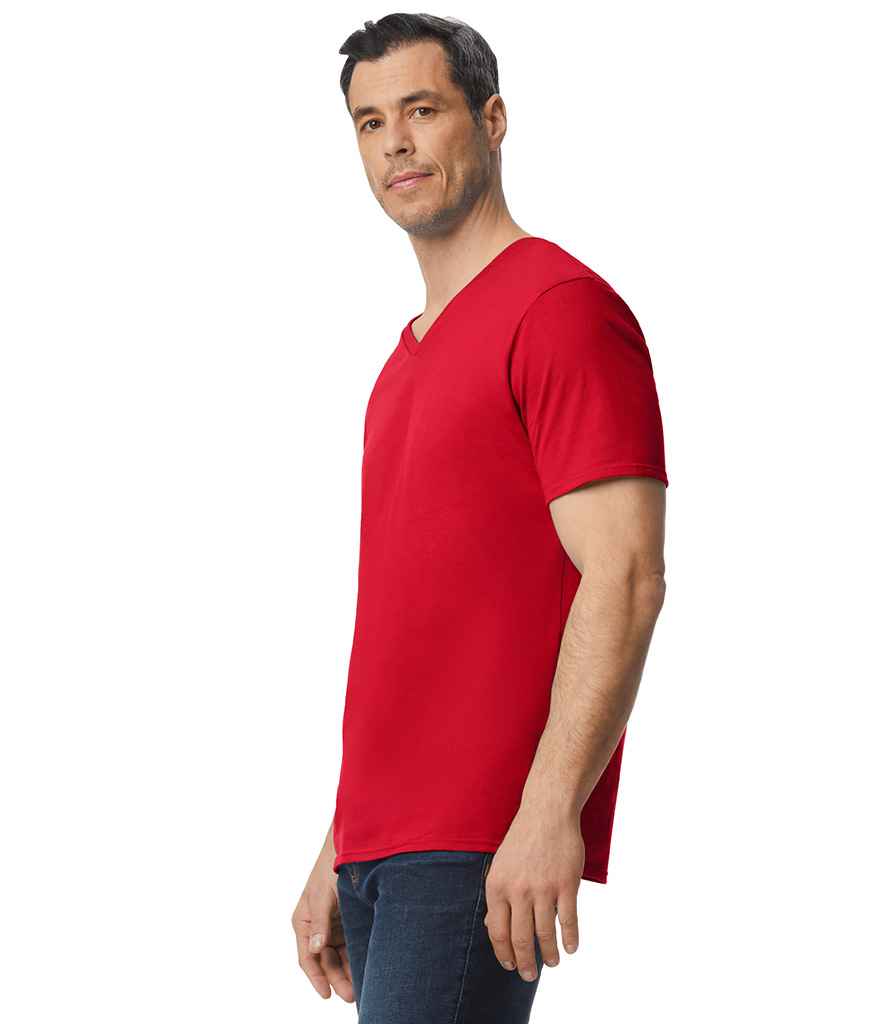 Gildan Gildan SoftStyle® V Neck T-Shirt Red