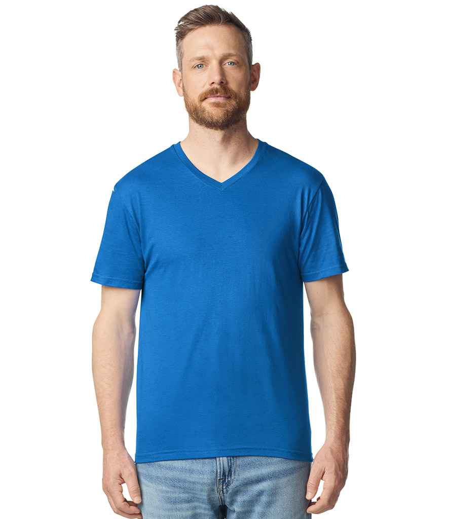 Gildan Gildan SoftStyle® V Neck T-Shirt Royal Blue