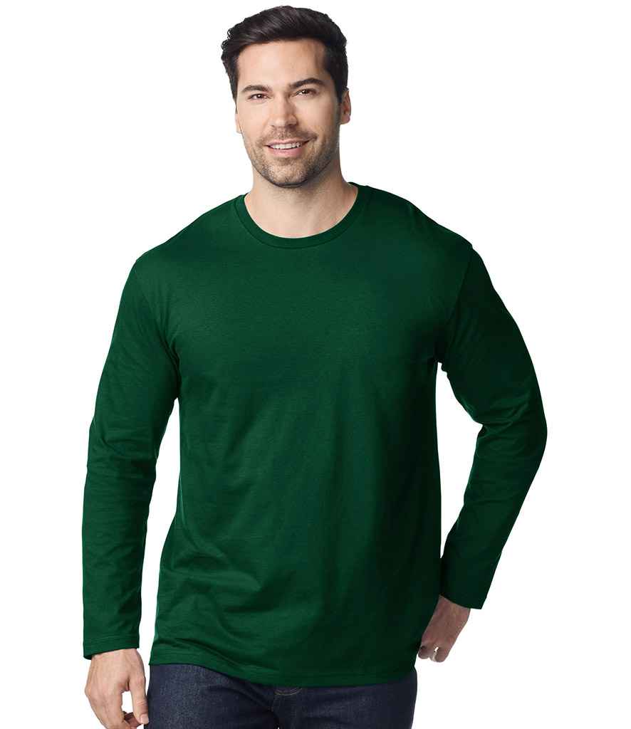 Gildan Gildan SoftStyle® Long Sleeve T-Shirt Fan Dark Green