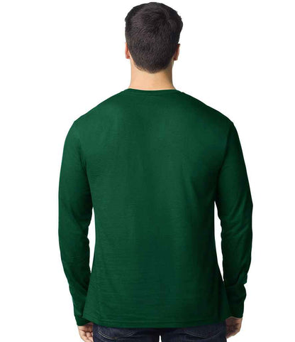 Gildan Gildan SoftStyle® Long Sleeve T-Shirt Fan Dark Green