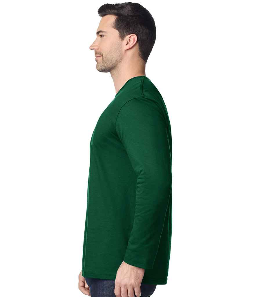 Gildan Gildan SoftStyle® Long Sleeve T-Shirt Fan Dark Green