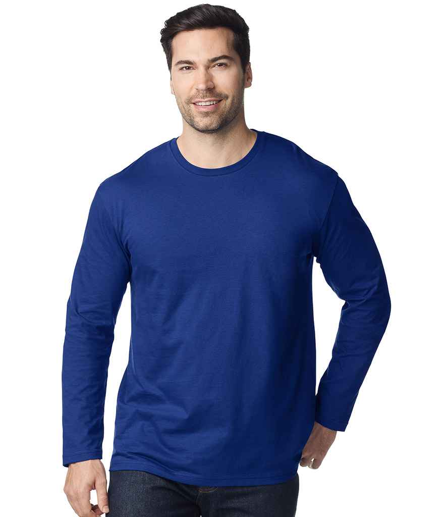 Gildan Gildan SoftStyle® Long Sleeve T-Shirt Fan Deep Royal