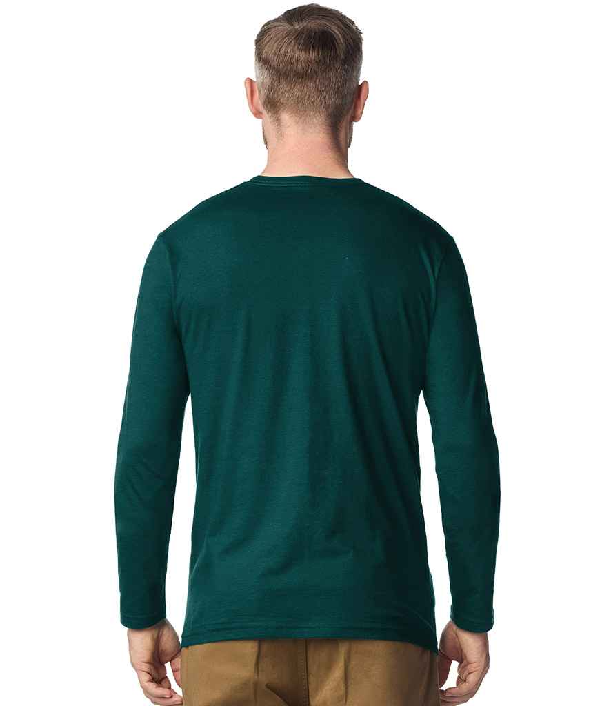 Gildan Gildan SoftStyle® Long Sleeve T-Shirt Fan Marine Green