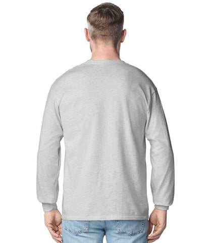 Gildan Gildan Ultra Cotton™ Long Sleeve T-Shirt Ash