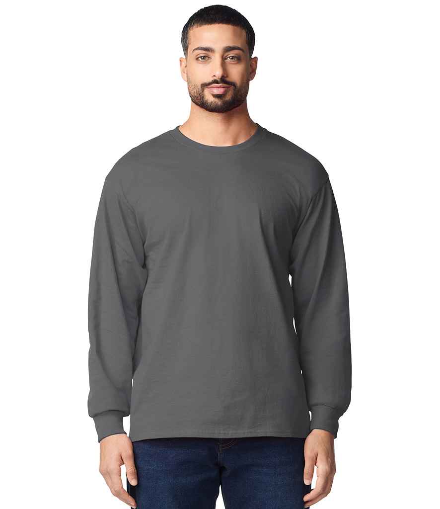 Gildan Gildan Ultra Cotton™ Long Sleeve T-Shirt Charcoal