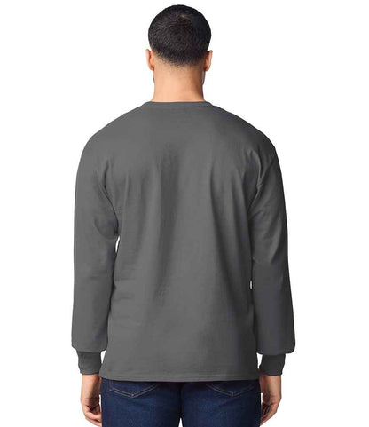 Gildan Gildan Ultra Cotton™ Long Sleeve T-Shirt Charcoal