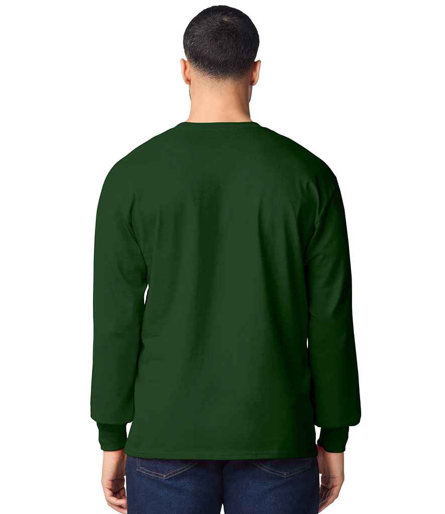 Gildan Gildan Ultra Cotton™ Long Sleeve T-Shirt Forest Green