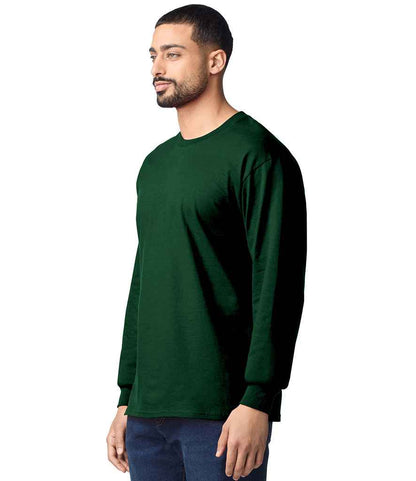 Gildan Gildan Ultra Cotton™ Long Sleeve T-Shirt Forest Green