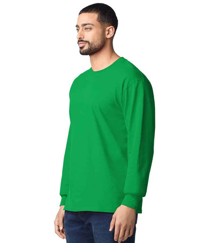 Gildan Gildan Ultra Cotton™ Long Sleeve T-Shirt Irish Green