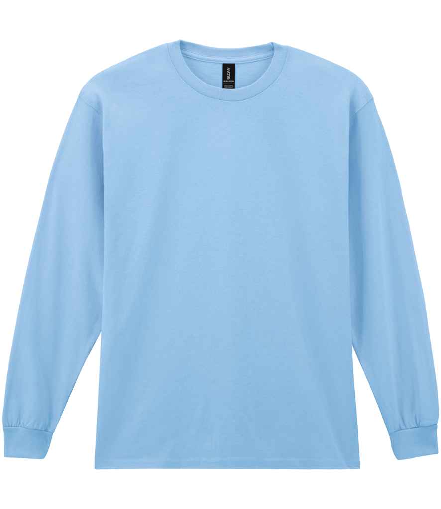 Gildan Ultra Cotton™ Long Sleeve T-Shirt in Light Blue