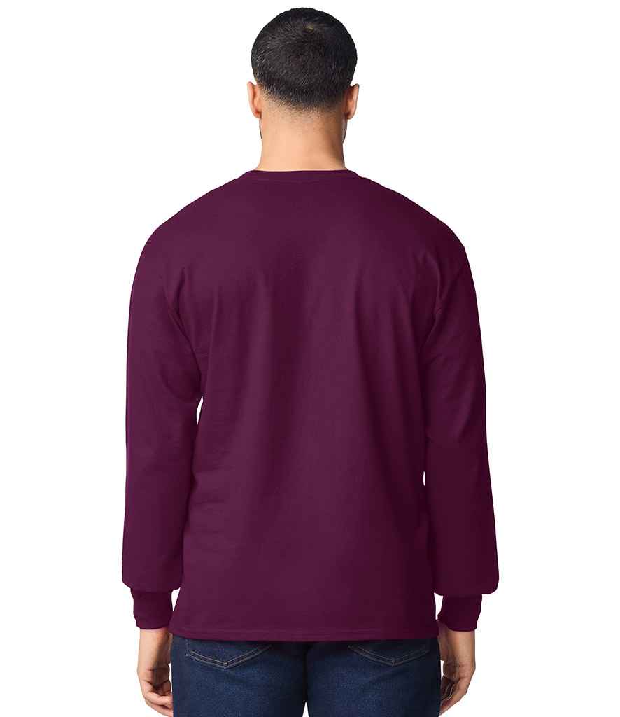 Gildan Gildan Ultra Cotton™ Long Sleeve T-Shirt Maroon