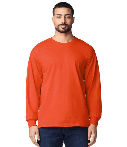 Gildan Gildan Ultra Cotton™ Long Sleeve T-Shirt Orange
