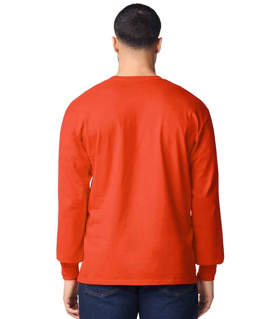 Gildan Gildan Ultra Cotton™ Long Sleeve T-Shirt Orange