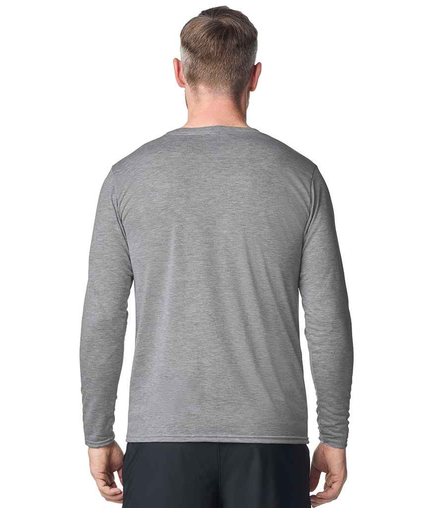 Gildan Gildan Ultra Cotton™ Long Sleeve T-Shirt Sport Grey