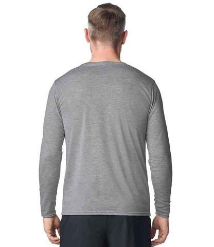 Gildan Gildan Ultra Cotton™ Long Sleeve T-Shirt Sport Grey