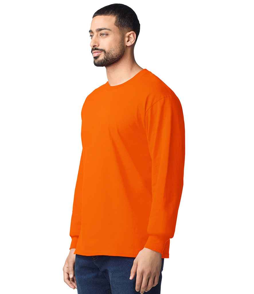 Gildan Gildan Ultra Cotton™ Long Sleeve T-Shirt S Orange
