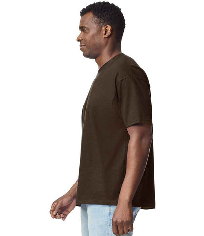 Gildan Gildan Hammer Maxweight T-Shirt Dark Chocolate