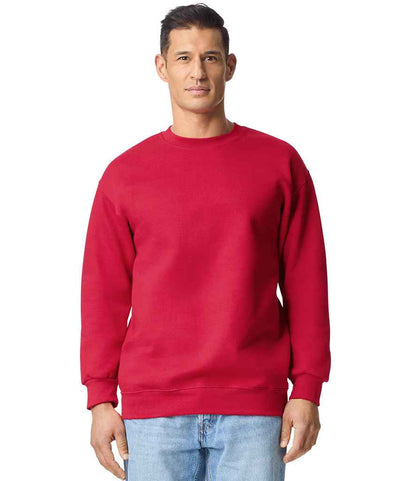 Gildan Gildan Hammer Maxweight Crew Sweatshirt Cherry Red