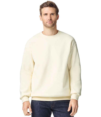 Gildan Gildan Hammer Maxweight Crew Sweatshirt Off White