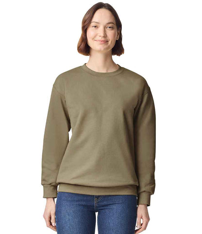 Gildan Gildan Hammer Maxweight Crew Sweatshirt Olive Green