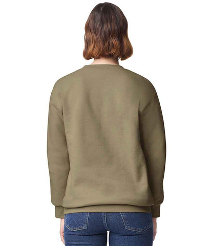 Gildan Gildan Hammer Maxweight Crew Sweatshirt Olive Green