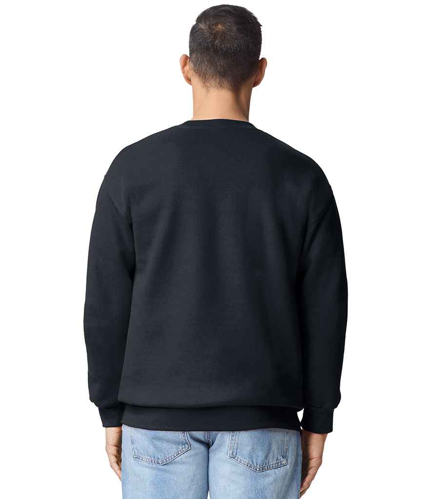 Gildan Gildan Hammer Maxweight Crew Sweatshirt Pitch Black