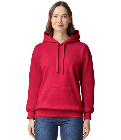 Gildan Gildan Hammer Maxweight Hooded Sweatshirt Cherry Red