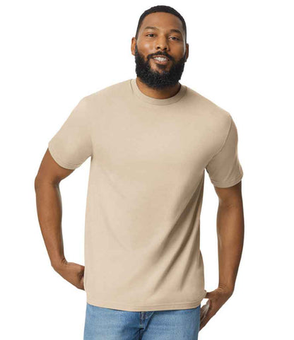 Gildan Gildan SoftStyle® Midweight No Label T-Shirt Sand