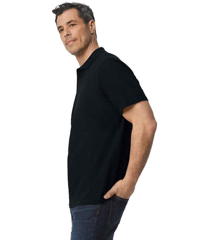 Gildan Gildan SoftStyle® Double Piqué Polo Shirt Black