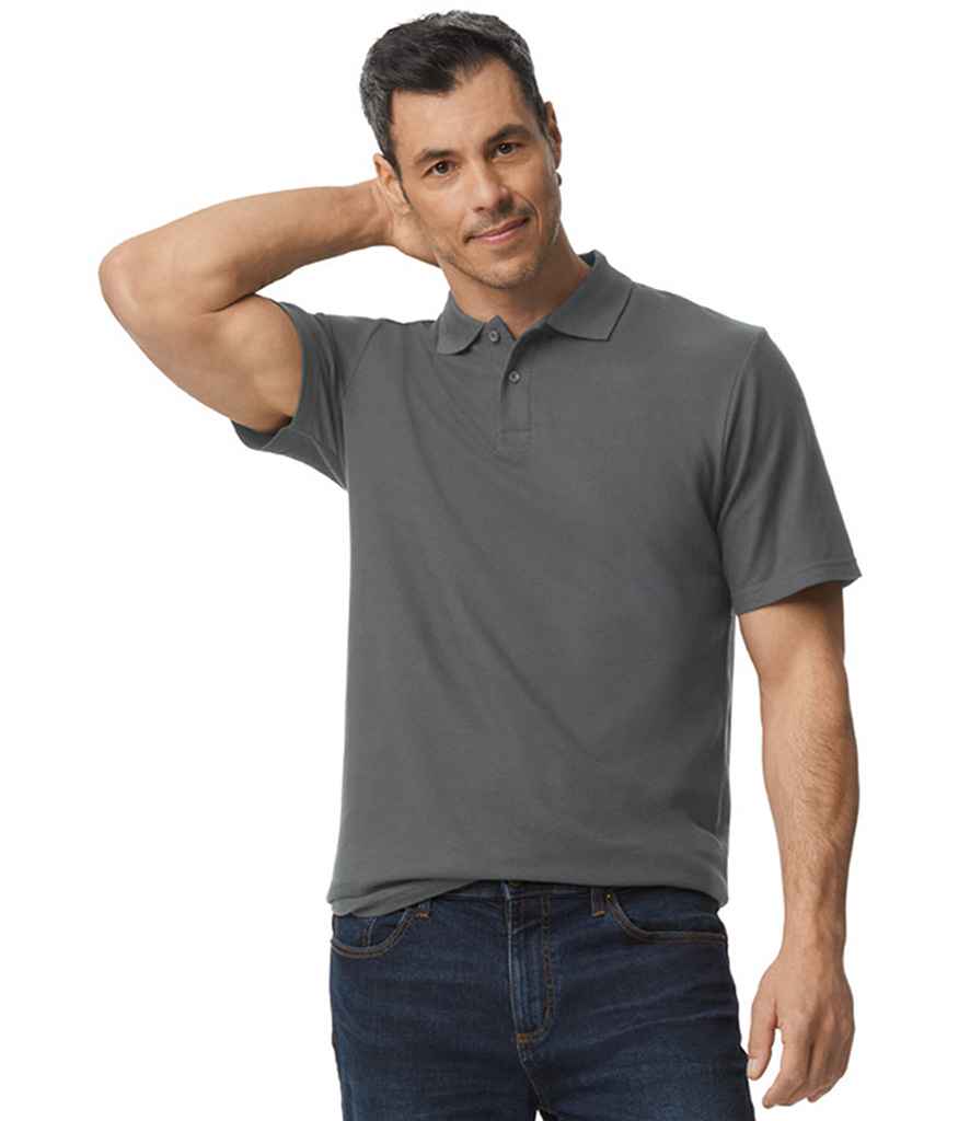 Gildan Gildan SoftStyle® Double Piqué Polo Shirt Charcoal