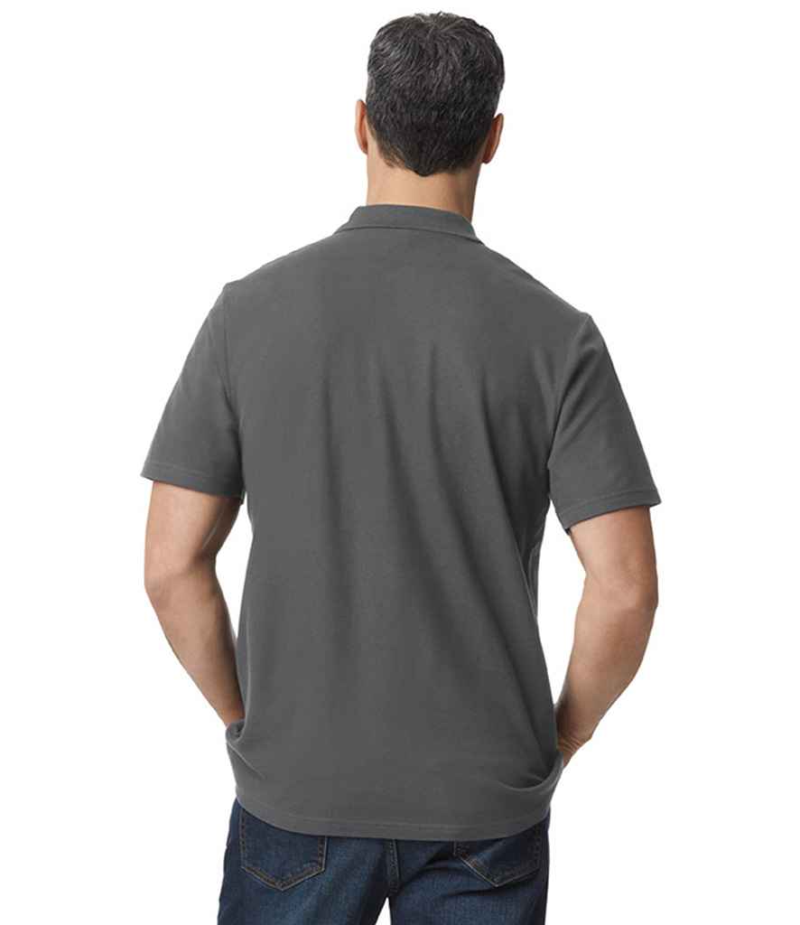 Gildan Gildan SoftStyle® Double Piqué Polo Shirt Charcoal