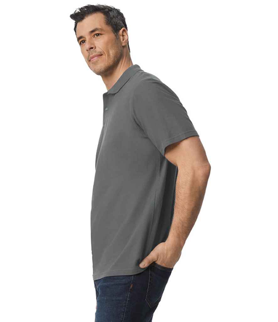 Gildan Gildan SoftStyle® Double Piqué Polo Shirt Charcoal