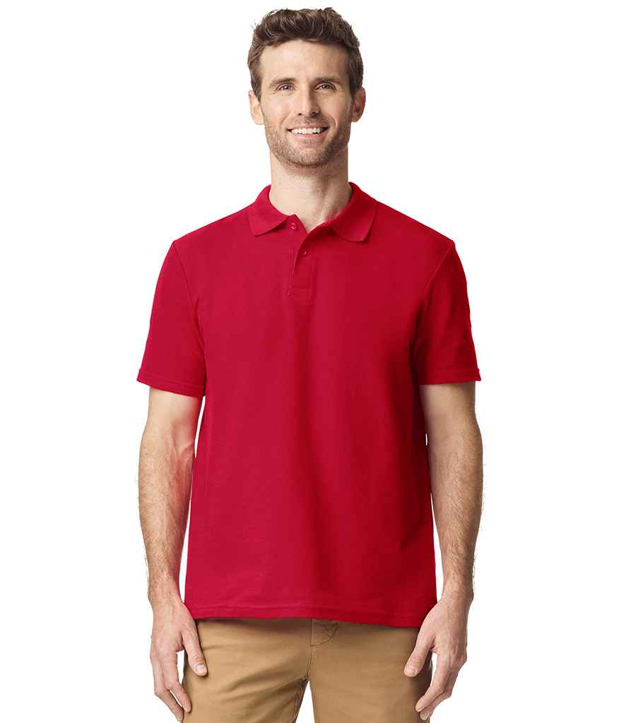 Gildan Gildan SoftStyle® Double Piqué Polo Shirt Cherry Red