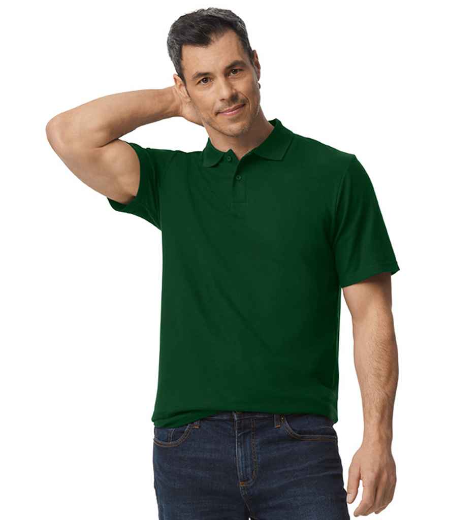 Gildan Gildan SoftStyle® Double Piqué Polo Shirt Forest Green